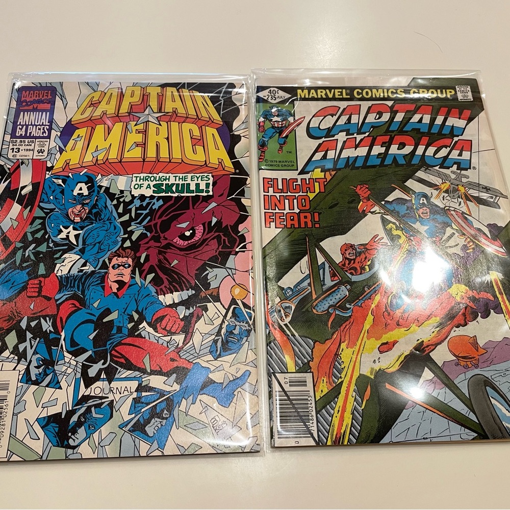 Captain America Comics, Lot of 2, 1979 & 1994